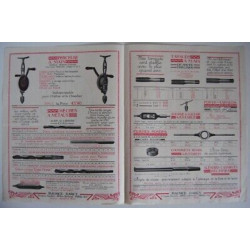 Pub éts MAURICE DARCY Paris Outillage Usinage Sciage