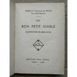 Madame la Comtesse de Ségur Un bon petit diable
