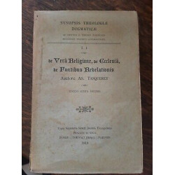 ad Tanquerey De Verà religione De Ecclesià De Fontibus rebelationis