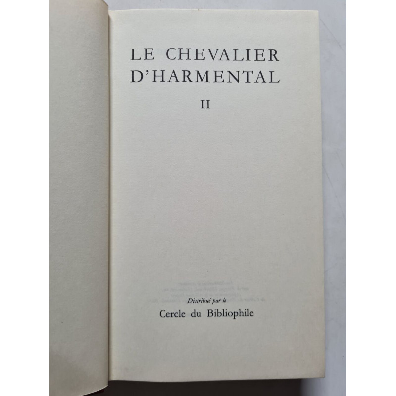 Le Chevalier d'Harmontal II