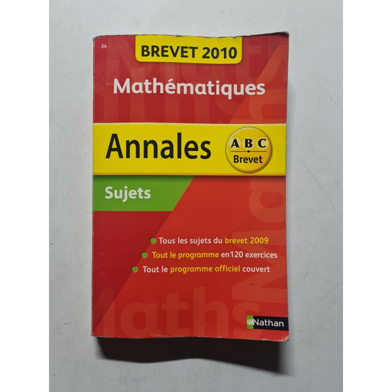 Mathématiques 3e: Sujets
