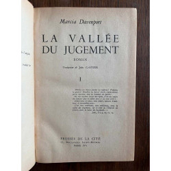 La Vallée de jugement Tom 1 Presses de La Citi