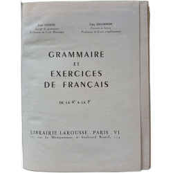 Grammaire et exercices de français