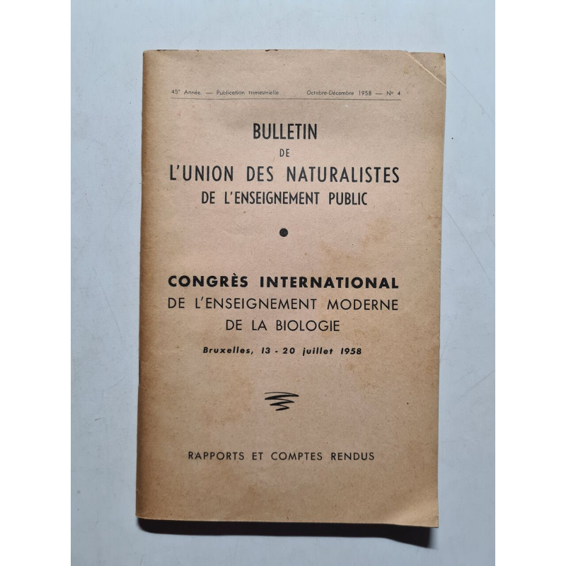 Bulletin de l'Union des Naturalistes