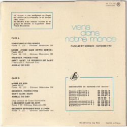 Viens Dans Notre Monde