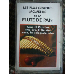 Les plus grands moments de la flûte de pan Cassette Audio-K7 JMC 013