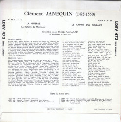 La Bataille De Marignan / Le Chant Des Oiseaux