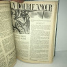 RELIURE romans inédits SUPPLEMENT au PETIT ECHO DE LA MODE 1953 1954