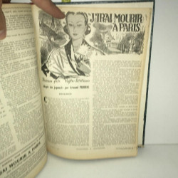 RELIURE romans inédits SUPPLEMENT au PETIT ECHO DE LA MODE 1953 1954