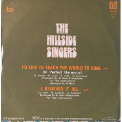 I'd Like To Teach The World To Sing (In Perfect Harmony) / I...