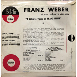 Quatre Célèbres Valses De Franz Lehar