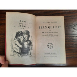 Jean Qui Grogne et Jean Qui Rit Librairie hachette