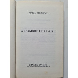 A l'ombre de claire