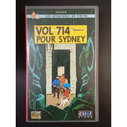 Vhs - Les aventures de Tintin vol 714 pour Sydney