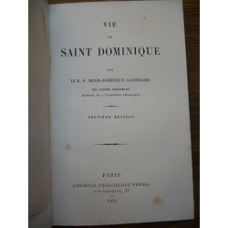 henri dominique lacordaire Vie de saint dominique Librairie...