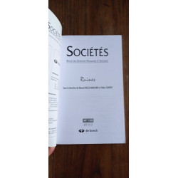 Sociétés Ruines n120 de boeck 2