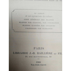 Manuel de Floriculture Philippe l de vilmorin j b
