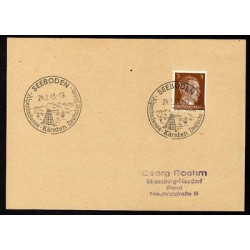 Allemagne n 706 Yv. cachet WW2 SEEBODEN Timbre Allemand Hitler Mi...