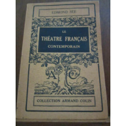 Edmond sée le théâtre français contemporain Armand Colin