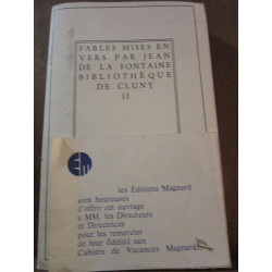 Fables mises en vers par Jean de la Fontaine Tome ii Bibliothèque...
