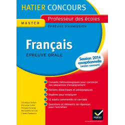 Epreuve Orale Admission Français- Concours 2013: Concours...
