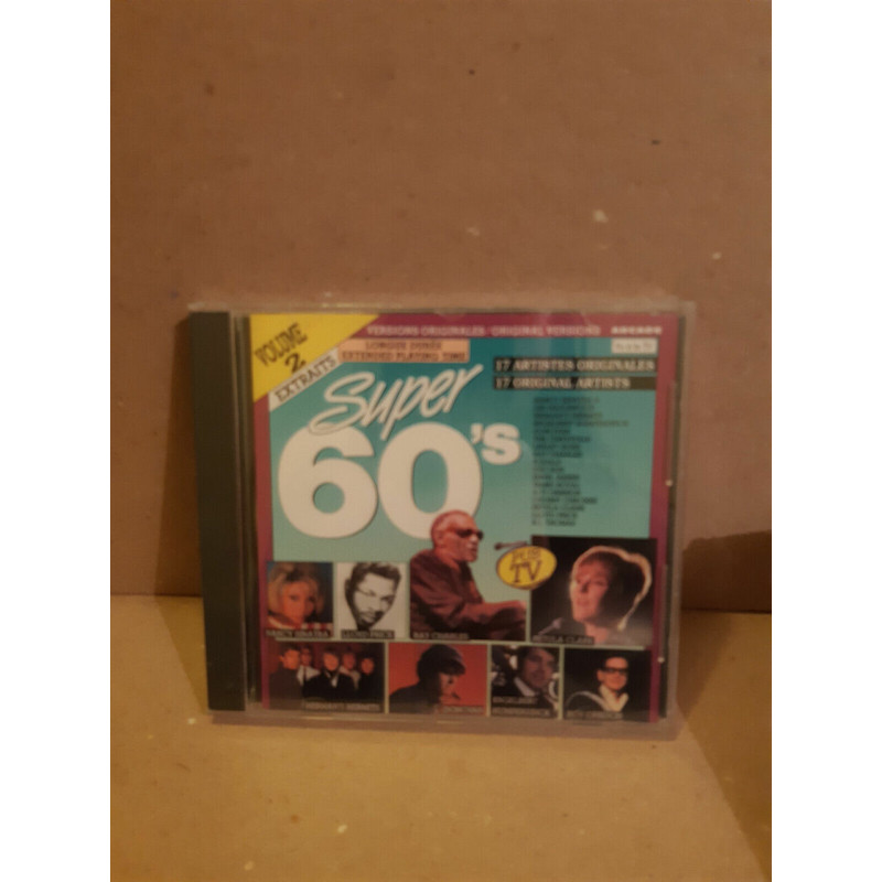 Super 60's Volume 2 CD NEUF SOUS BLISTER
