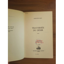 Geneviève Bon Traversée du Désir