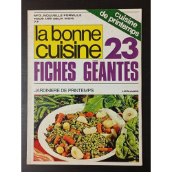 La bonne cuisine : Fiches géantes 23