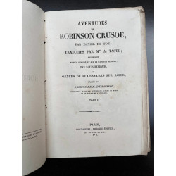 Daniel de Foe Aventures de Robinson Crusoe Tome 1 et Tome 2 -Tastu...