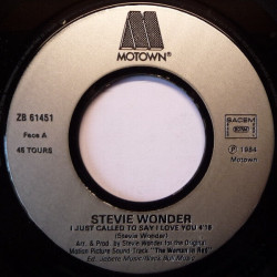 I Just Called To Say I Love You