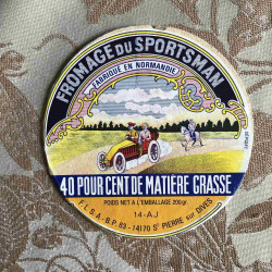 Fromage du sportsman fabriqué en normandi