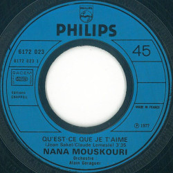 Qu'est-ce Que Je T'aime