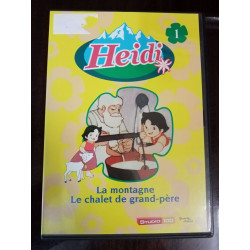 DVD Dessin animé. Heidi 1 - La montagne - Le chalet de grand-père