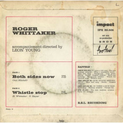 Both Sides Now / Whistle Stop