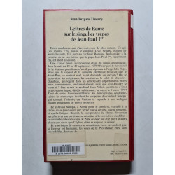 Lettres de Rome sur le singulier trépas de Jean-Paul Ier