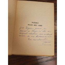 Geneviève Moreau Poèmes pour mes amis auxerre envoi de l'auteur