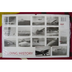 GLIDING HISTORY Kalender Calendrier Aviation Geschichte des Segelflugs