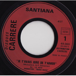 Je T'Avais Juré De T'Aimer