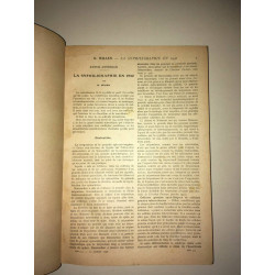 GILBERT CARNOT revue PARIS MEDICAL année MEDECINE Nr 1 à 52 GUERRE