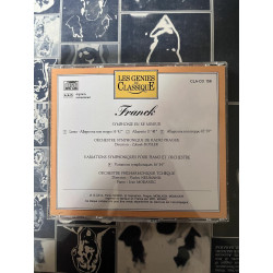 Franck Symphonie en ré mineur Variations piano - Les Génies du...