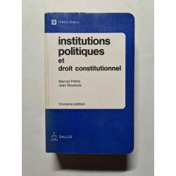 Institutions politiques et droit constitutionnel