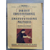 Droit constitutionnel et institutions politiques