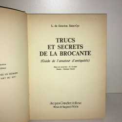 l de Gouvion saint cyr TRUCS ET SECRETS de LA BROCANTE