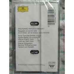mozart requiem Anna tomowa-sintow Cassette Audio k7 NEUVE SOUS BLISTER