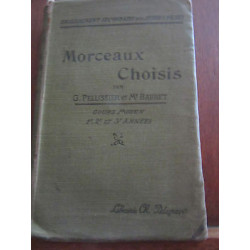 Pellissier bauret Morceaux choisis Cours Moyen 1e 2e et 3e années