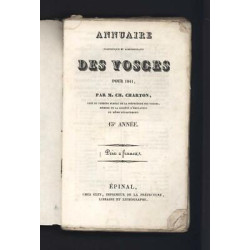 Annuaire statistique et administratif des VOSGES pour 1841