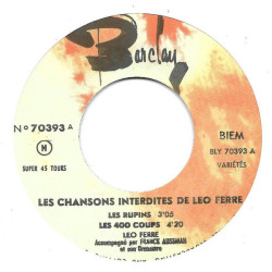 Les Chansons Interdites De Léo Ferré