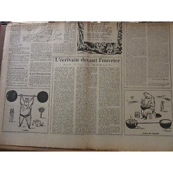 Les Lettres Françaises n155 9 mai 1947 paulhan machado triolet peynet