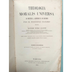 Theologia Moralis universa Tomus Secundus Ad mentem Apud jacobum