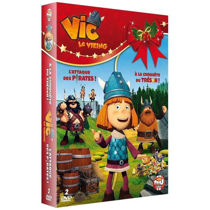 Coffret vic le viking : l'attaque des pirates , la conquête du...